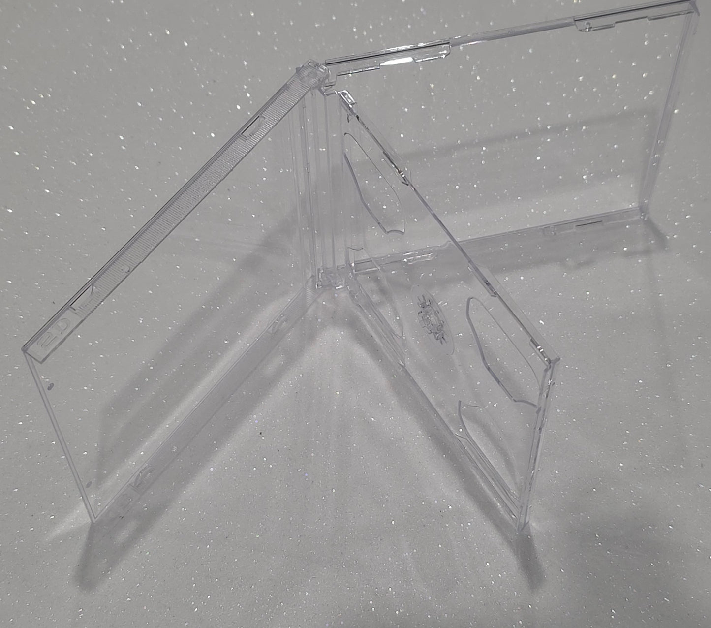 10.2mm Double Jewel CD Case (Clear)