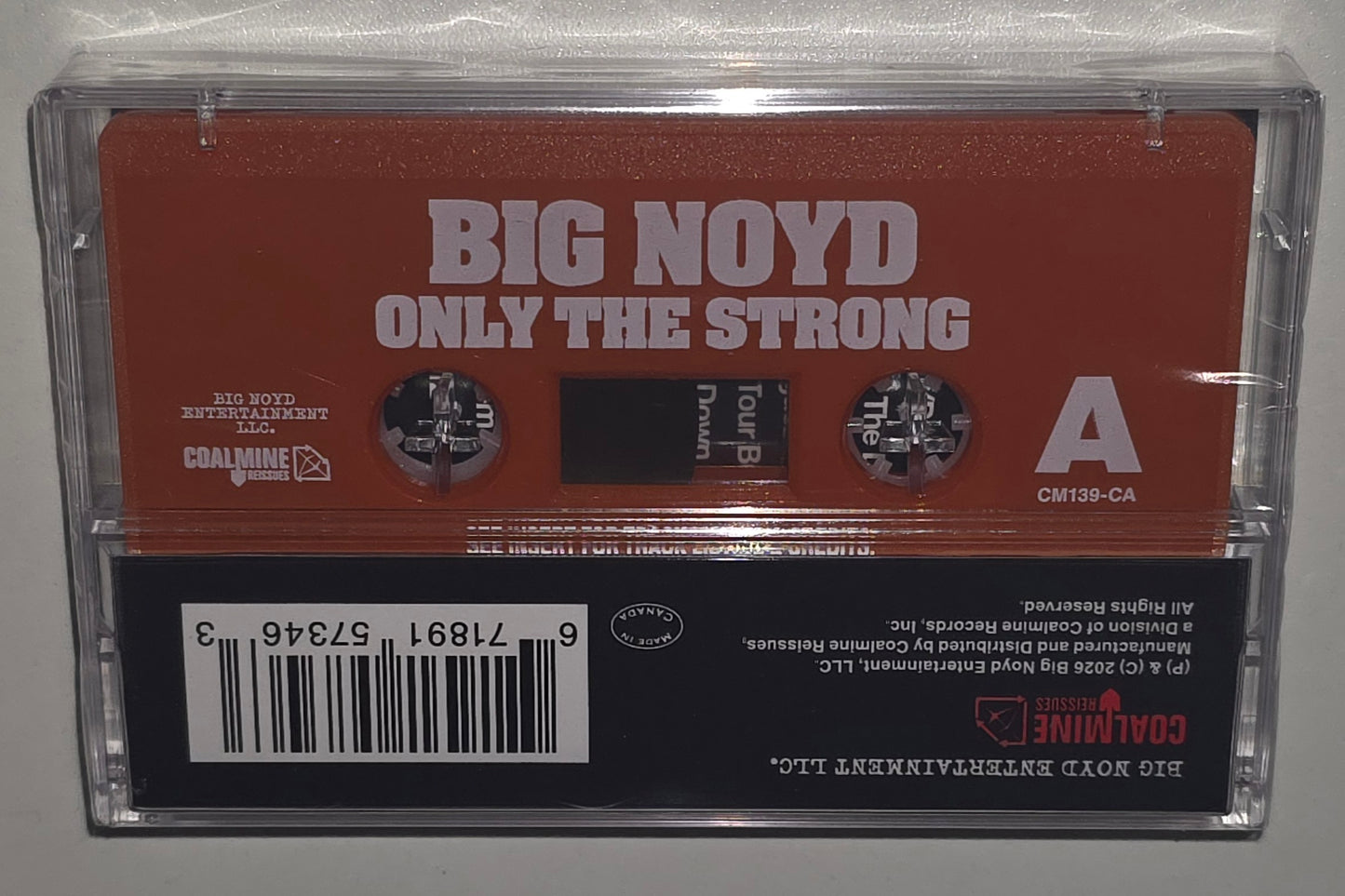 Big Noyd – Only The Strong (2026) (Limited Edition Orange Shell Cassette Tape)