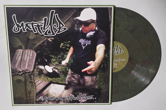 Matty B - Simple But Effective *Autographed* (2024) (Limited Edition Green Black & Red Marble Colour Vinyl LP)