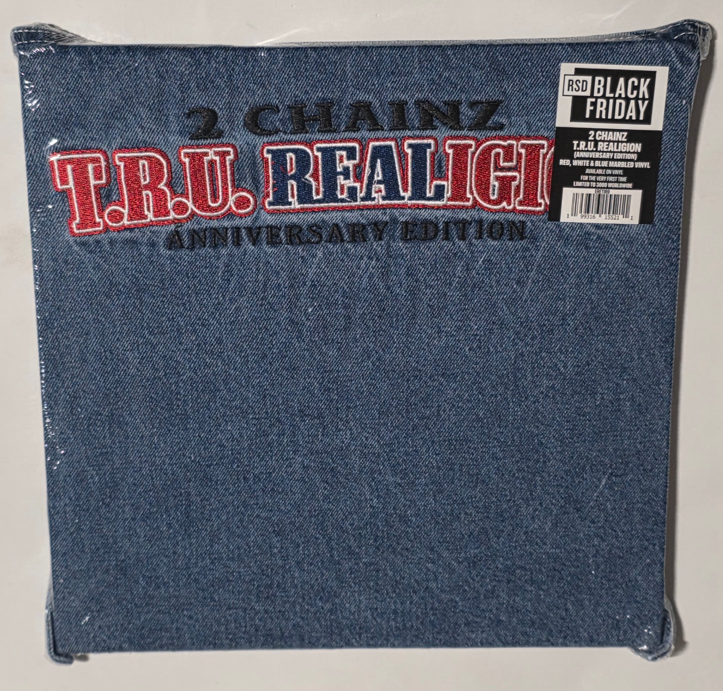 2 Chainz - T.R.U. REALigion (2025 BF RSD) (Limited Edition Red, White & Blue Marbled Colour Vinyl LP)