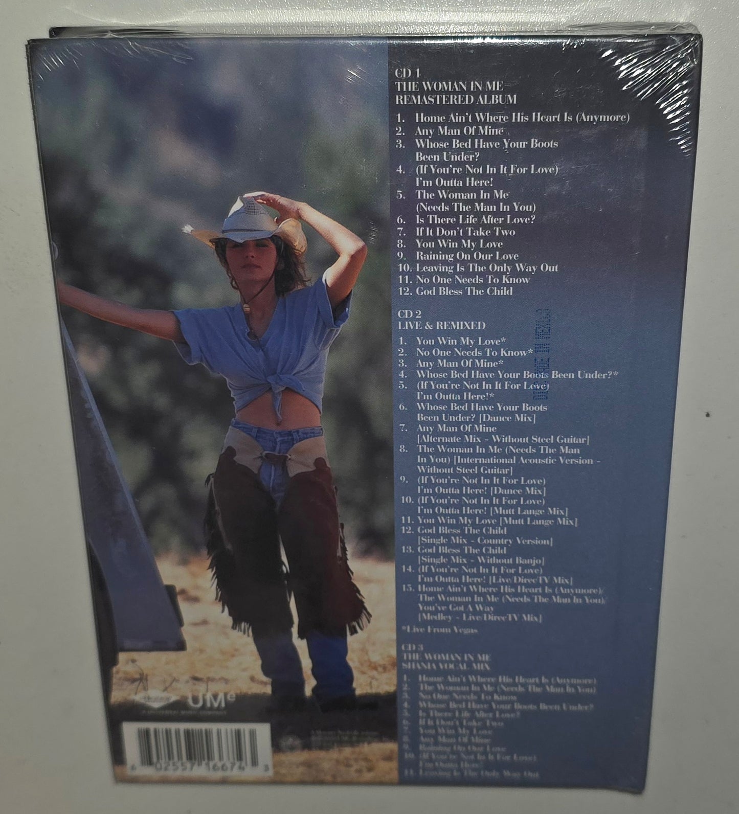 Shania Twain – The Woman In Me (Deluxe Edition) (2020) (Limited Edition 3CD Digibook)