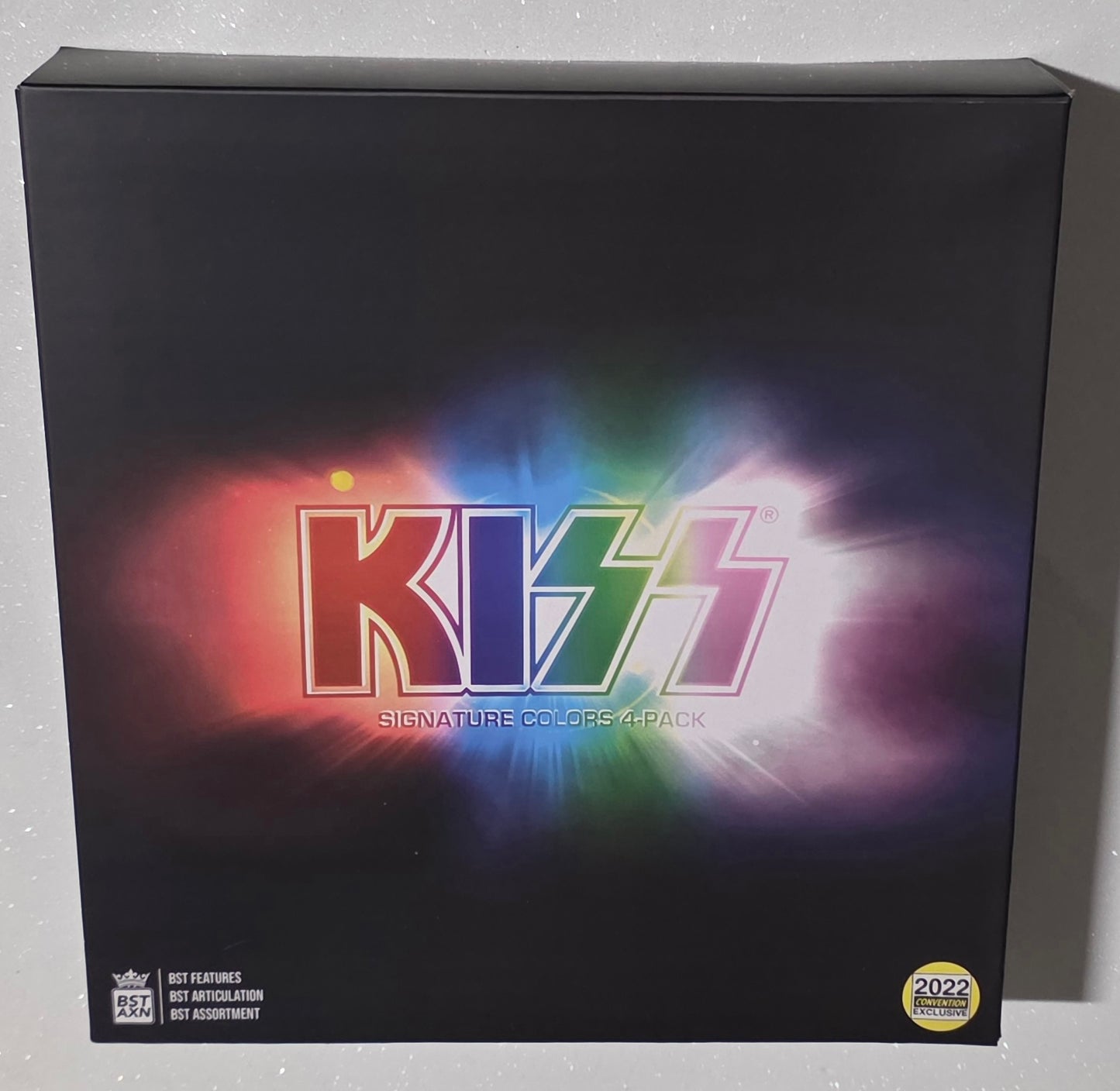 Kiss – The Band Vegas Outfits 4-Pack BST AXN 5″ Action Figure Set [SDCC Exclusive]