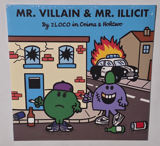 2.L.O.C.O. In CRIME & HokTwo - Mr. Villain & Mr. Illicit (2025) (Limited Edition Vinyl LP)