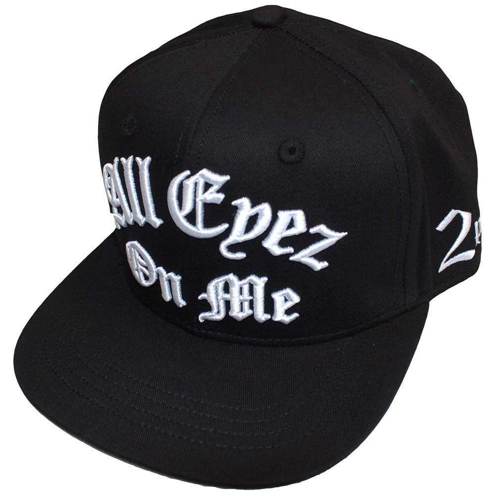 2Pac (Tupac Shakur) "All Eyez On Me" Unisex Flatbrim Snapback Cap Hat