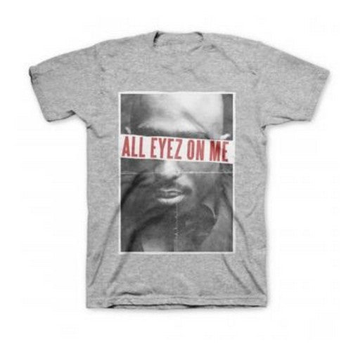 2Pac All Eyez On Me Officially Licensed Grey T-Shirt