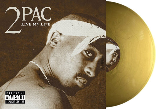 2Pac – Live My Life (2024) (Limited Edition Gold Colour Vinyl LP)