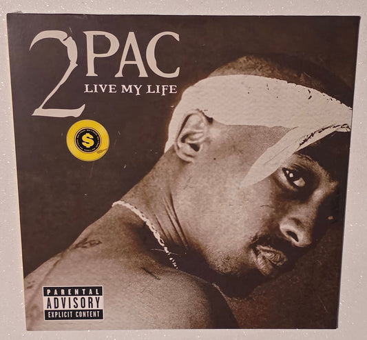 2Pac – Live My Life (2024) (Limited Edition Gold Colour Vinyl LP)