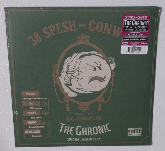38 Spesh & Conway The Machine - The Ghronic: Speshal Machinery (2025) (Limited Edition Green Colour Vinyl LP)