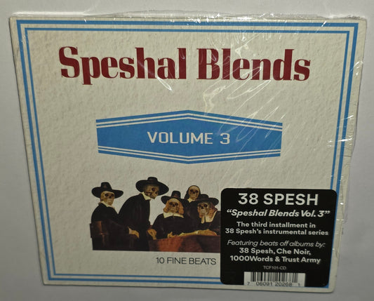 38 Spesh – Speshal Blends Volume 3 (Instrumentals) (2020) (CD)
