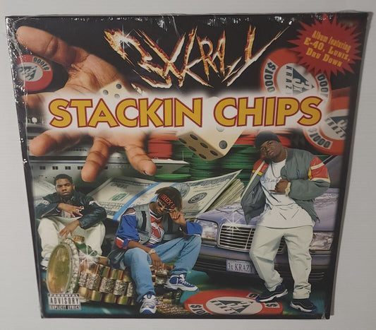 3X Krazy - Stackin' Chips (2023 Reissue) (Limited Edition Red Coloured Vinyl LP)
