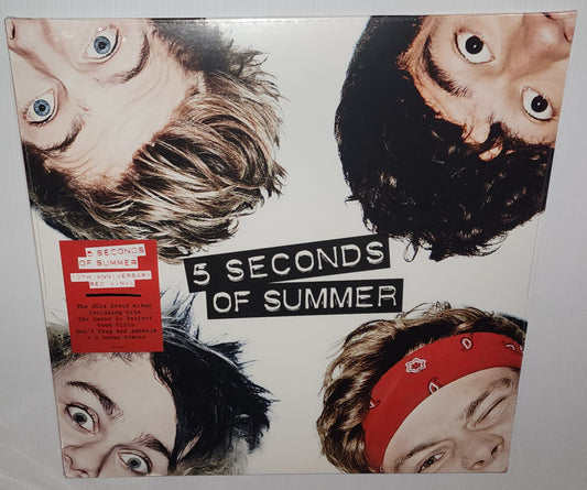 5 Seconds Of Summer - 5 Seconds Of Summer (10th Anniversary Edition) (2024) (Limited Edition Red Colour Vinyl LP))