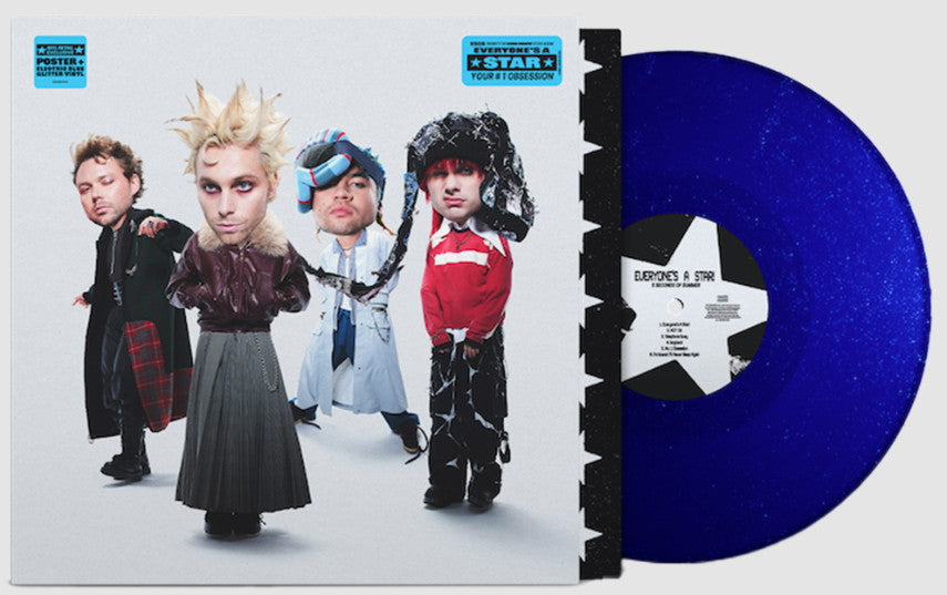 5 Seconds Of Summer - Everyone's A Star (2025) (Limited Edition Blue Glitter Colour Vinyl LP)