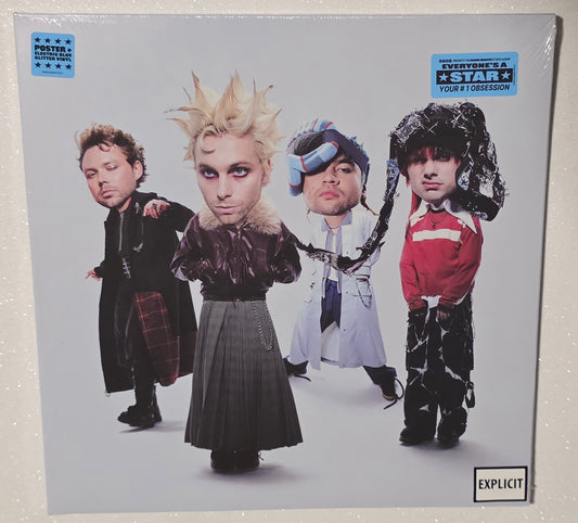 5 Seconds Of Summer - Everyone's A Star (2025) (Limited Edition Blue Glitter Colour Vinyl LP)