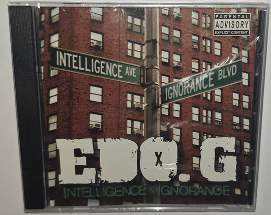 Edo G – Intelligence & Ignorance (2013) (CD)