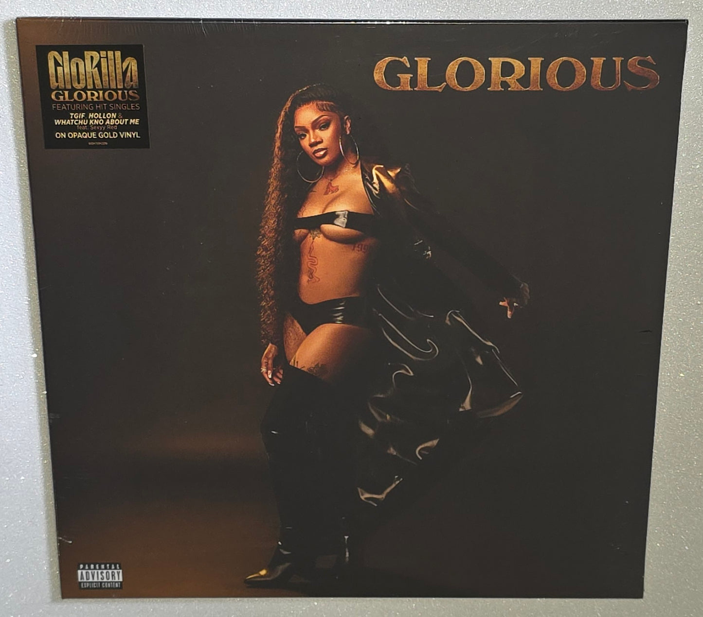 Glorilla- GLORIOUS (2025) (Limited Edition Opaque Gold Colour Vinyl LP)