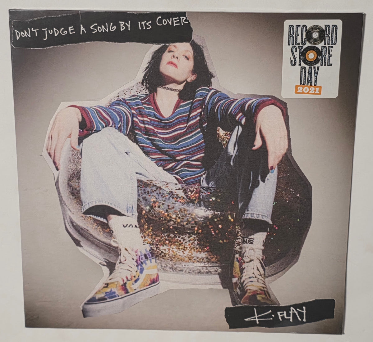 K.Flay – Don't Judge A Song By Its Cover (2021 RSD) (Limited Edition Metallic Gold Colour Vinyl LP)