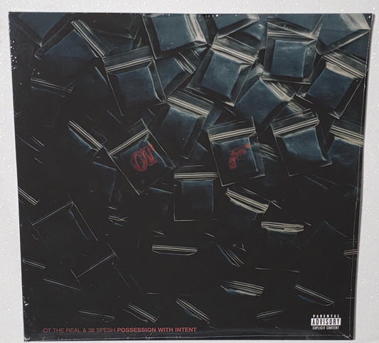 OT The Real x 38 Spesh - Possession With Intent (2026) (Limited Edition White With Red and Black Splatter Vinyl LP)