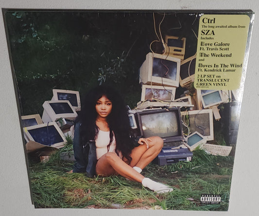 SZA - CTRL (Limited Edition Translucent Green Coloured 2LP Vinyl)