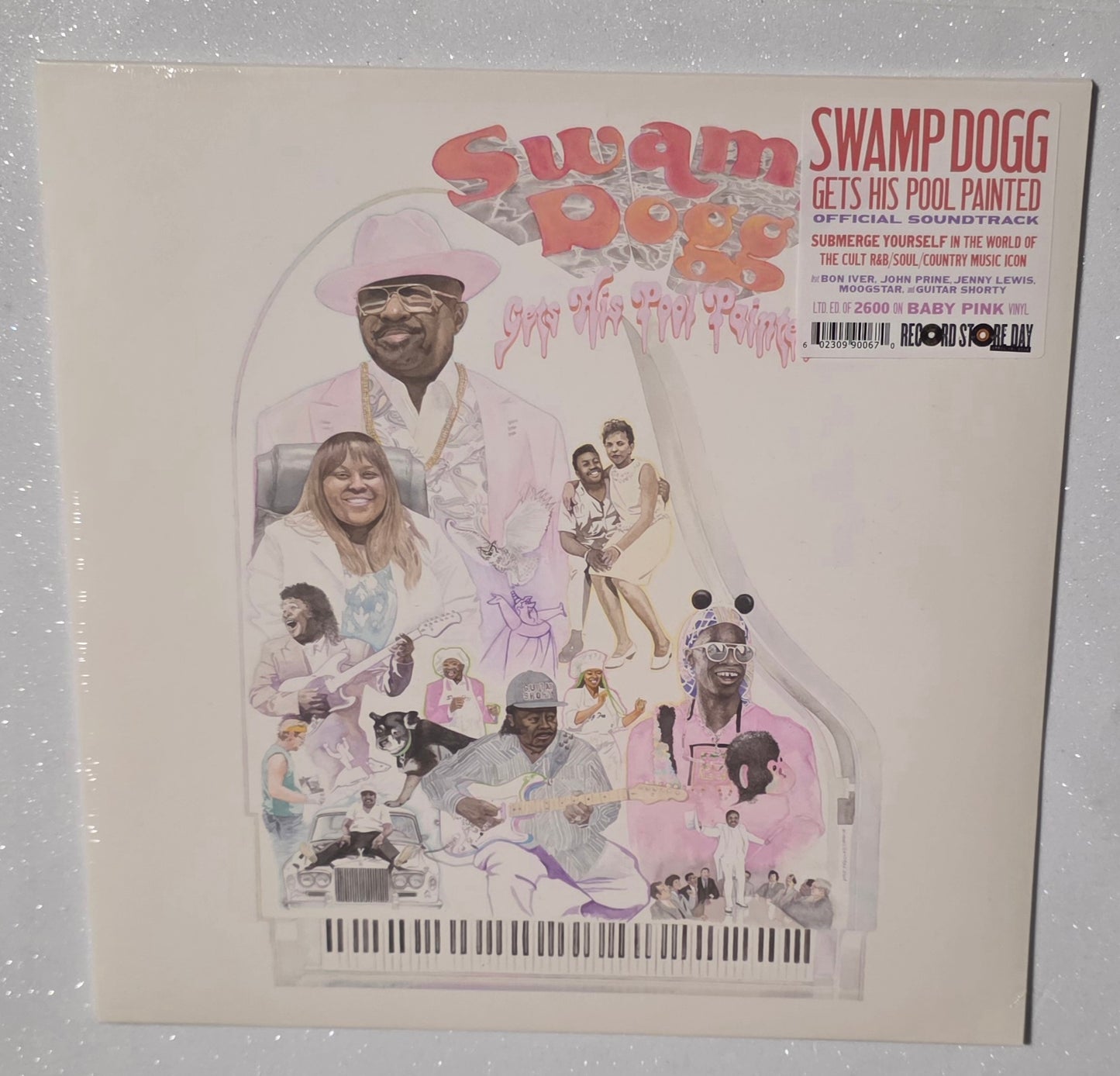 Swamp Dogg – Swamp Dogg Gets His Pool Painted (2026 RSD) (Limited Edition Pink Colour Vinyl LP)