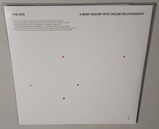The 1975 – A Brief Inquiry Into Online Relationships (2021) (Australian Exclusive Red Colour Vinyl LP)