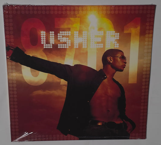 Usher – 8701 (2022) (Unofficial Pressing Yellow Colour Vinyl LP)