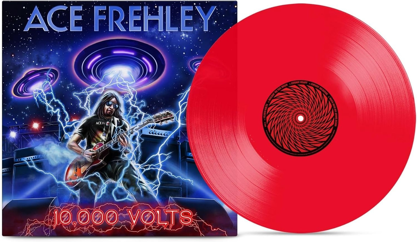 Ace Frehley - 10,000 Volts (Limited Edition Transparent Red Colour Vinyl LP)