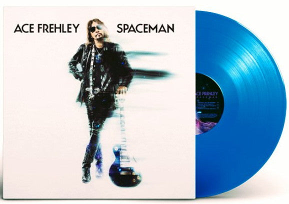 Ace Frehley – Spaceman (2018) (Limited Edition Neon Blue Colour Vinyl LP with Alternate Artwork)