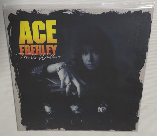 Ace Frehley – Trouble Walkin' (2025 Reissue) (Limited Edition Solar Flare Red, Yellow & Orange Colour Vinyl LP)