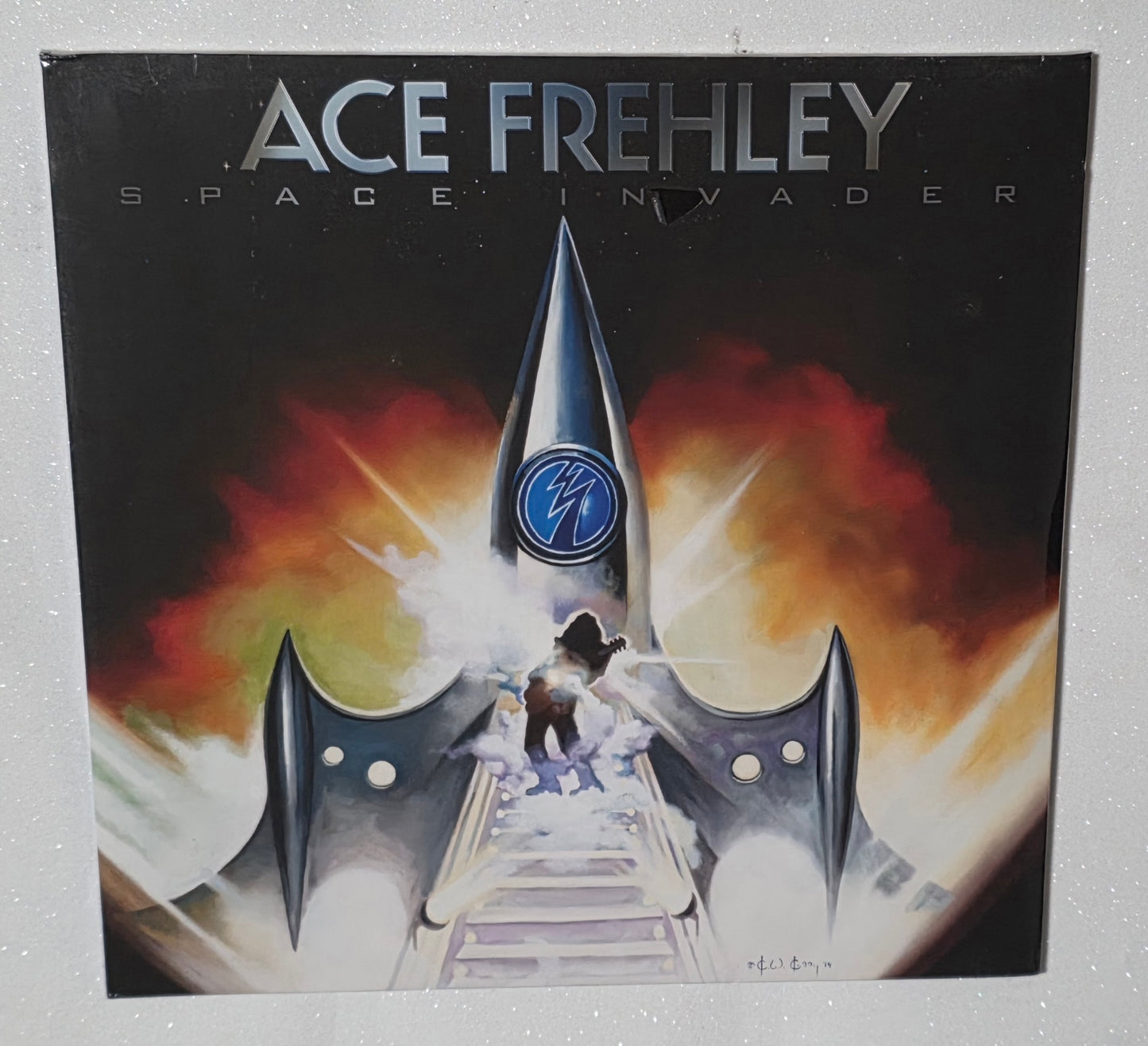 Ace Frehley – Space Invader (2014) (Limited Edition Orange Marble Colour Vinyl LP + Bonus CD)