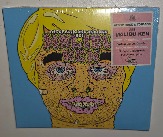 Aesop Rock & TOBACCO – Malibu Ken (2019) (CD)