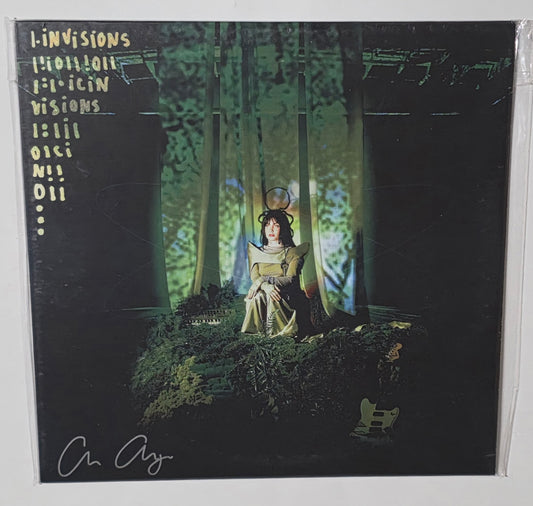 Alé Araya – in visions *Autographed* (2024) (Limited Edition Marble Teal Colour Vinyl LP)