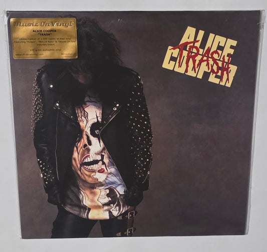 Alice Cooper - Trash (2017 Reissue) (Limited Edition Transparent Red Colour Vinyl LP)