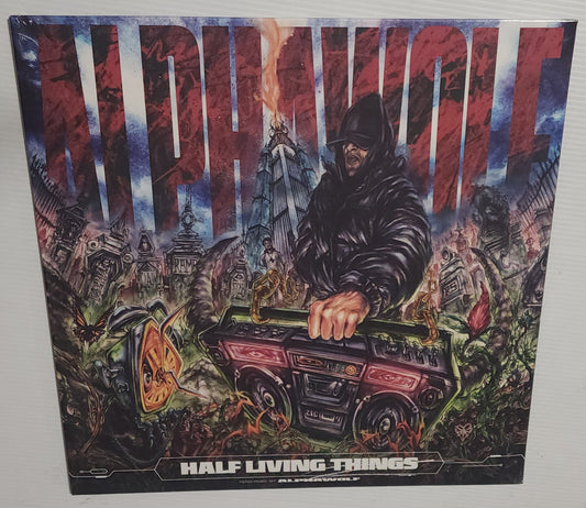 Alphawolf - Half Living Things (2024) (Red & Blue Colour Vinyl LP)