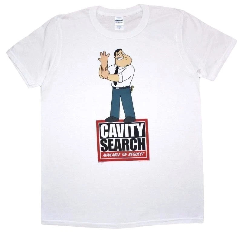 American Dad Cavity Search Officially Licensed Adult Unisex T-shirt
