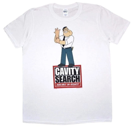 American Dad Cavity Search Officially Licensed Adult Unisex T-shirt