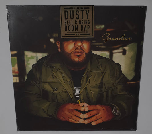 Apollo Brown – Grandeur (2025) (Limited Edition Olive Green Colour Vinyl LP)