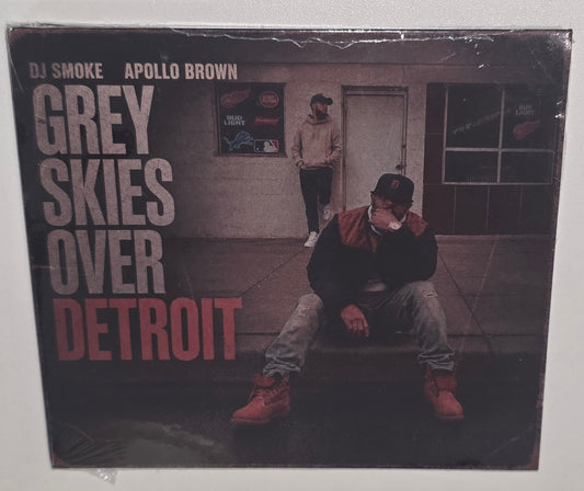 Apollo Brown - Grey Skies Over Detroit (mixed by DJ SMoke) (2026) (Limited Edition CD)