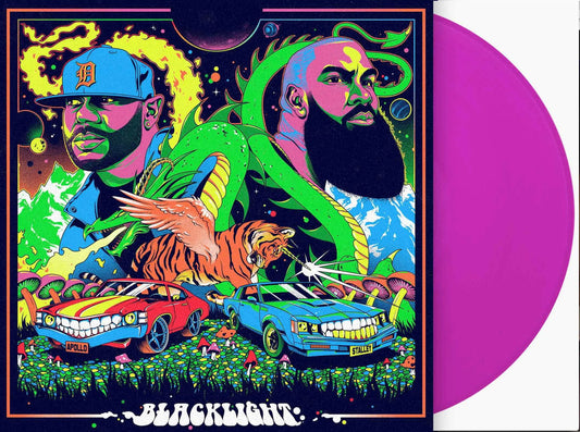 Apollo Brown & Stalley – Blacklight (2023) (Limited Edition Neon Pruple Colour Vinyl LP)