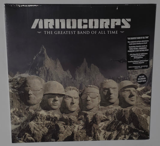 Arnocorps – The Greatest Band Of All Time (2014) (Limited Edition Alpine White Colour Vinyl LP)