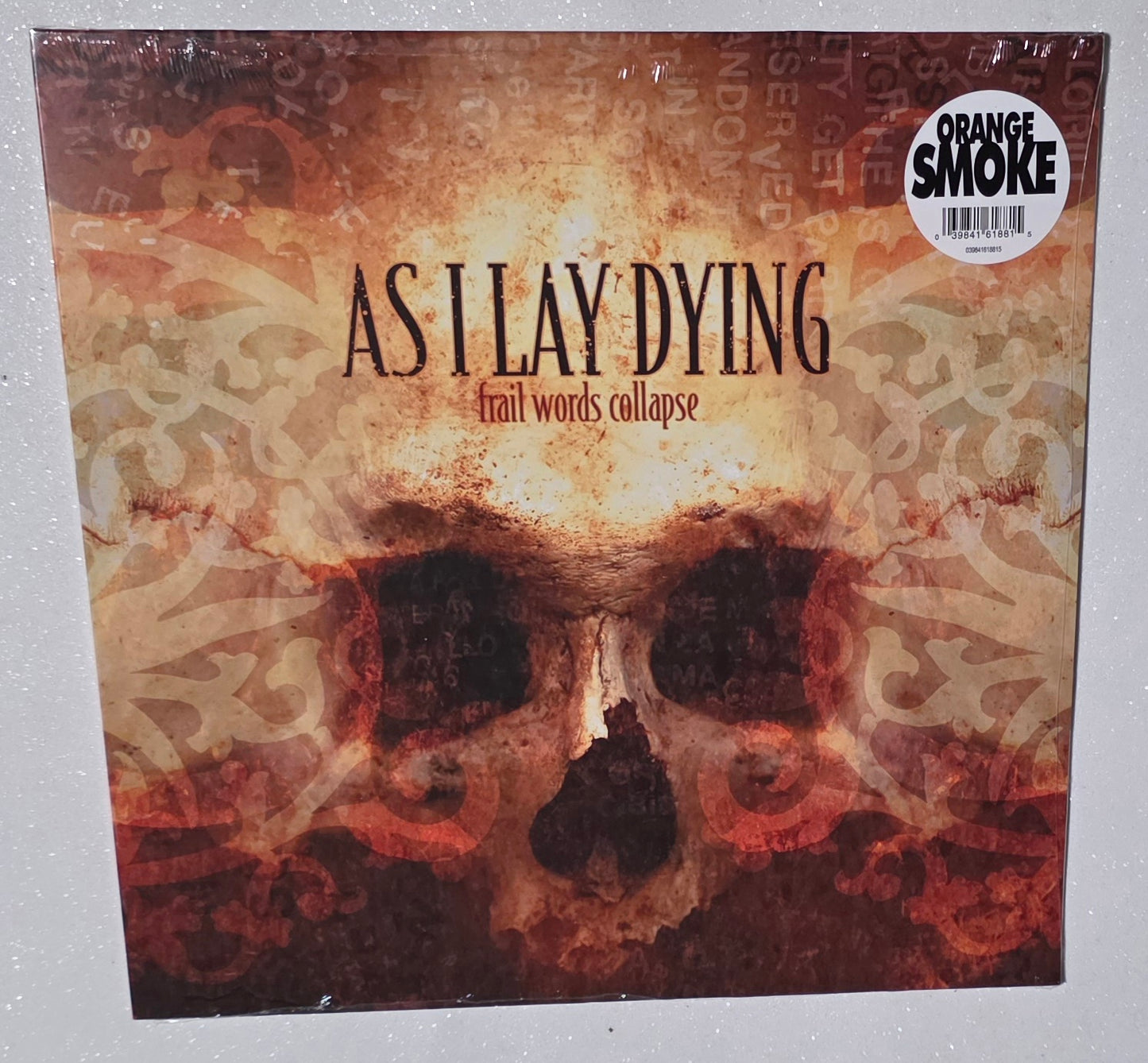 As I Lay Dying – Frail Words Collapse (2026 Reissue) (Limited Edition Orange Smoke Colour Vinyl LP)