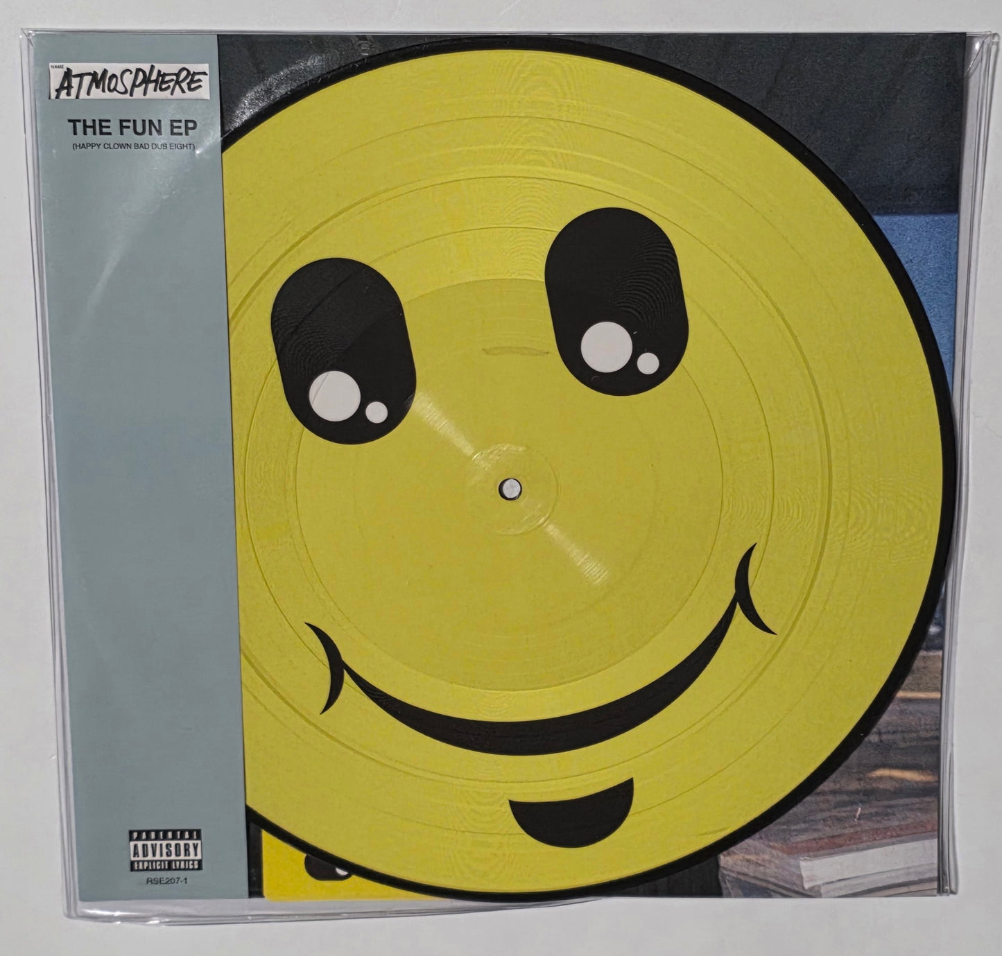 Atmosphere – The Fun EP (Happy Clown Bad Dub Eight) (2018) (Limited Edition Picture Disc Vinyl EP)