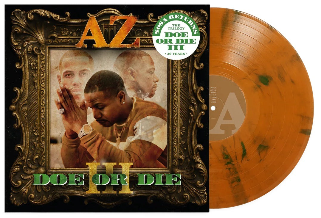 AZ - Doe Or Die III (2026) (Limited Edition Amber Smoke Colour Vinyl LP)