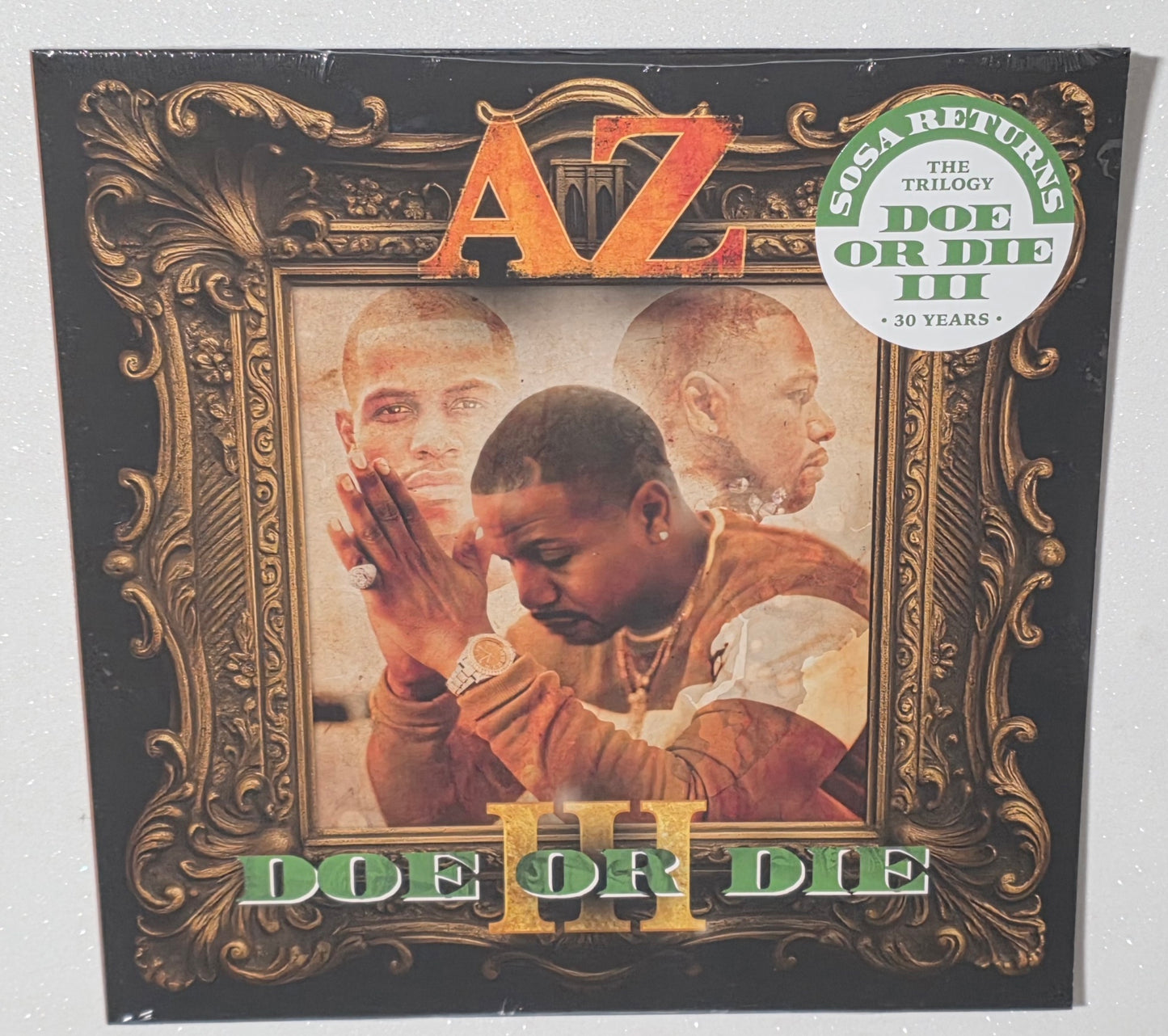AZ - Doe Or Die III (2026) (Limited Edition Amber Smoke Colour Vinyl LP)
