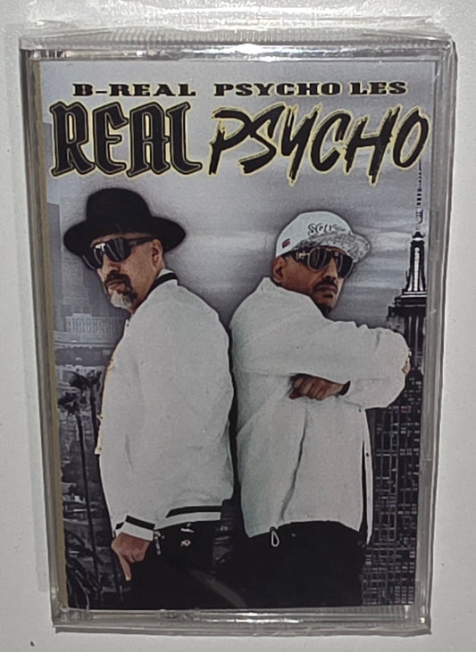 B-Real & Psycho Les - Real Psycho (2025) (Limited Edition Cassette Tape)