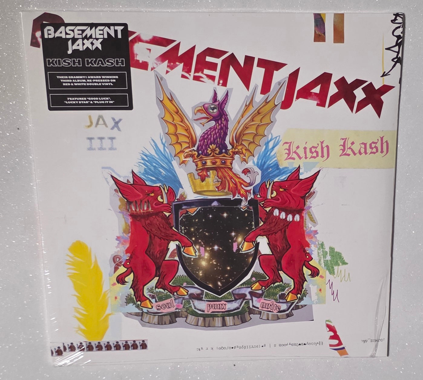 Basement Jaxx – Kish Kash (2023 Reissue) (Limited Edition Red & White Colour Vinyl LP)
