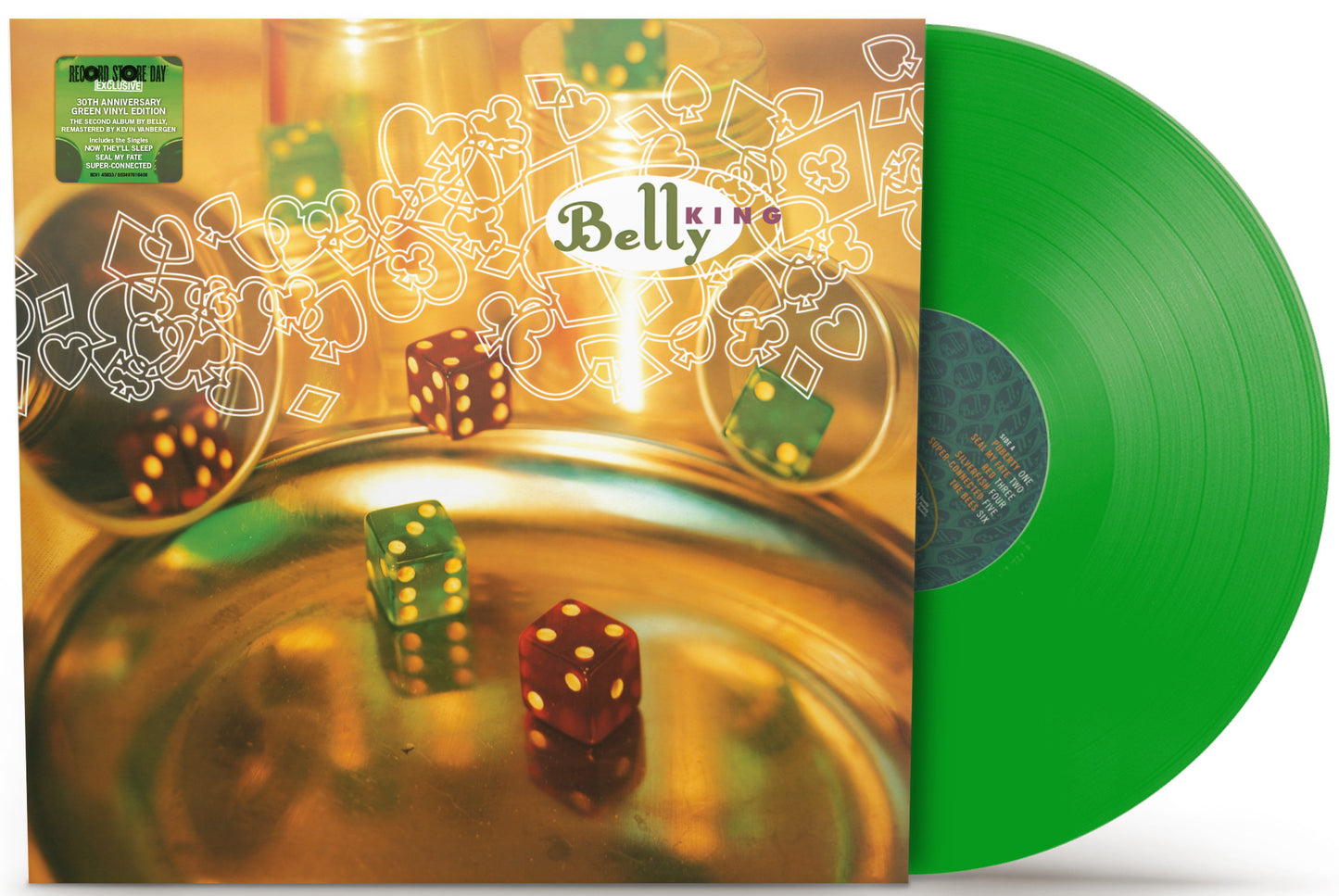 Belly - King (2025 RSD) (Limited Edition Green Colour Vinyl LP)
