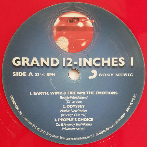 Ben Liebrand – Grand 12 Inches Volume 1 (2021) (Limited Edition Red & Blue Translucent Colour Vinyl LP)