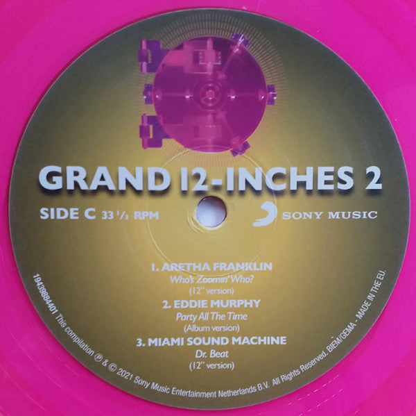 Ben Liebrand – Grand 12 Inches Volume 2 (2021) (Limited Edition Green & Pink Translucent Colour Vinyl LP)