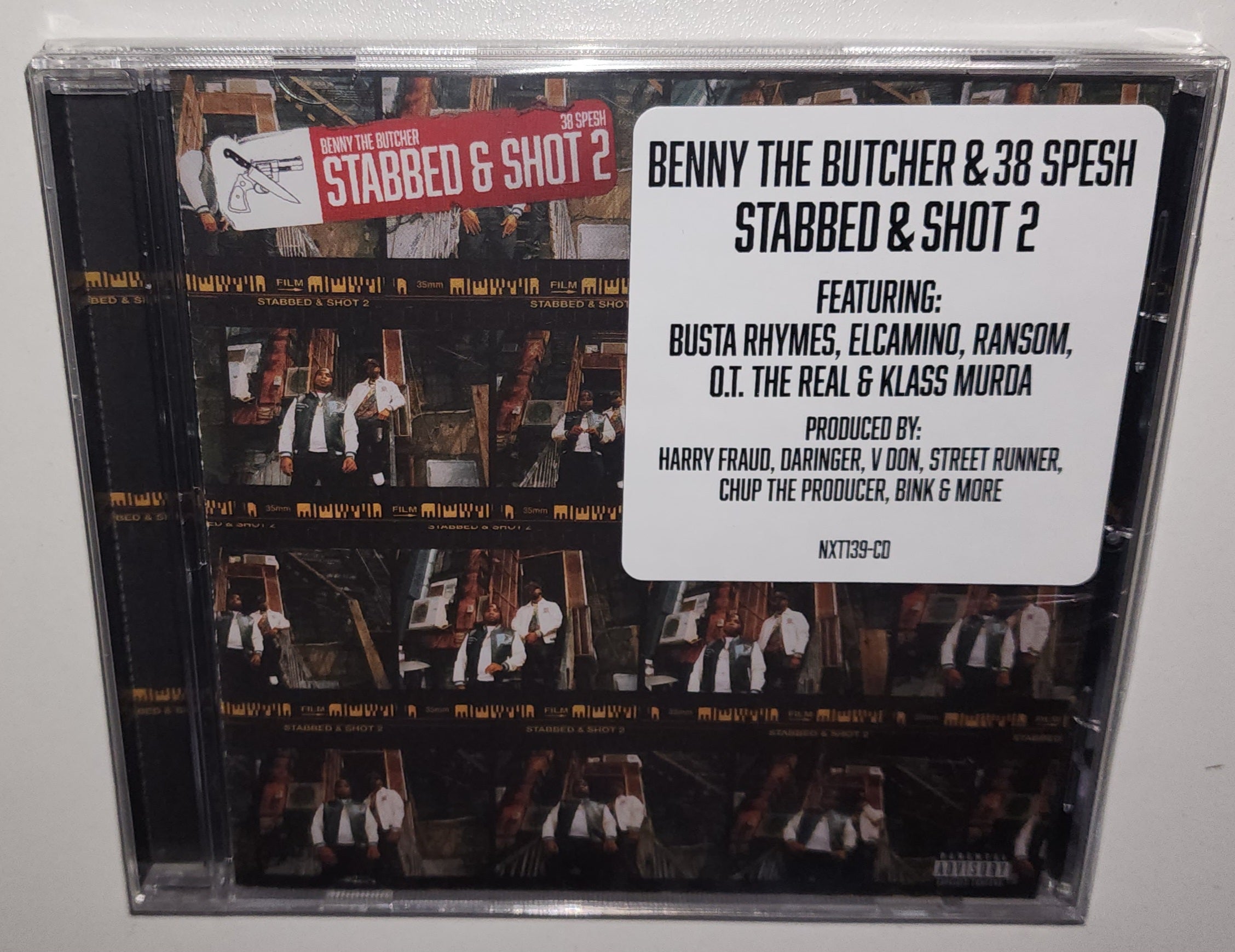 Butcher Getting Shot Benny The Butcher - Stabbed & Shot 2 (2024) (CD) – Urban World Australia