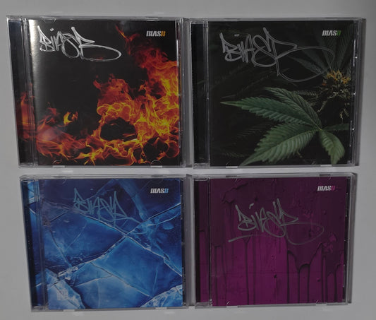 Bias B - 4 SEASONS :: Burn + Bless + Brr... + Bounce (Autographed) (Limited Edition 4CD Bundle) (Copy)